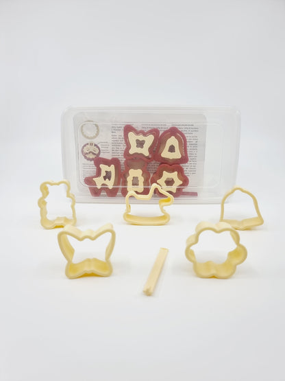 Emporte-pièces pour biscuits de Linz (12 pièces)