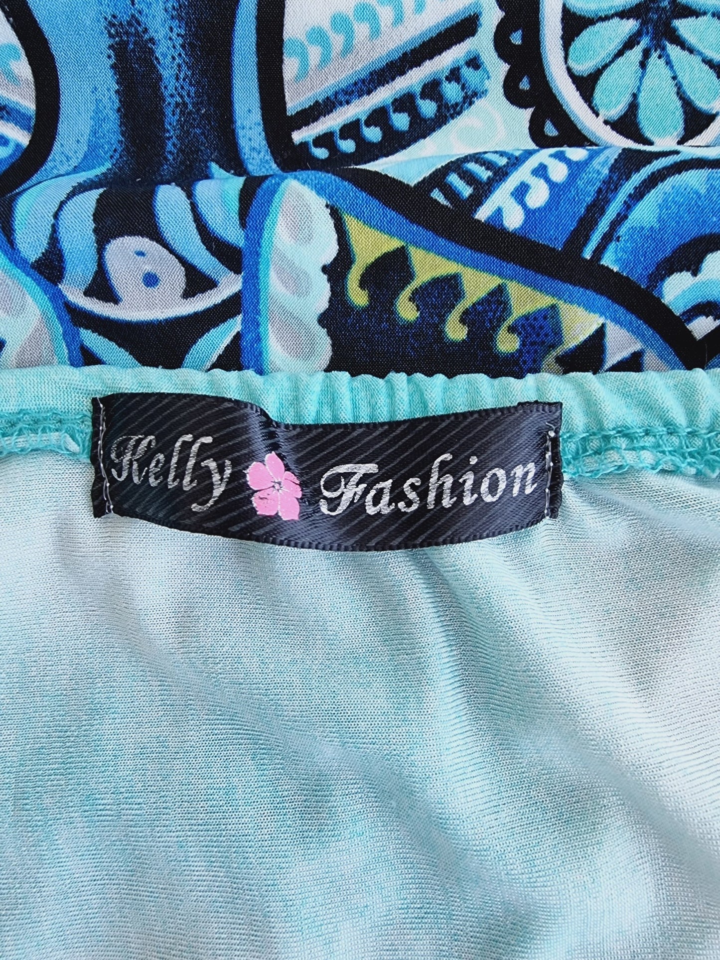 Robe estivale turquoise (SIZE : M)