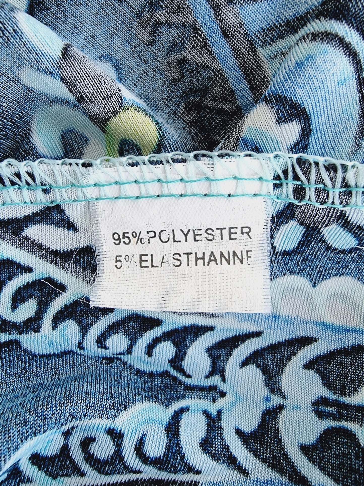 Robe estivale turquoise (SIZE : M)