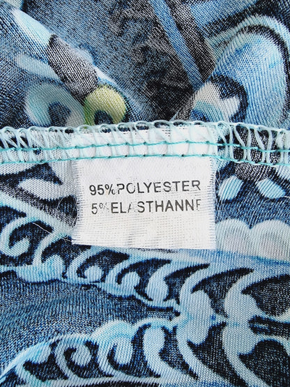 Robe estivale turquoise (SIZE : M)