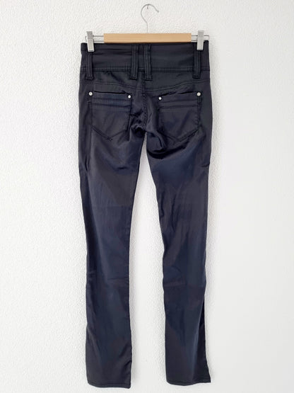 Pantalon noir satiné MONDAY SUPREME (SIZE : 36)