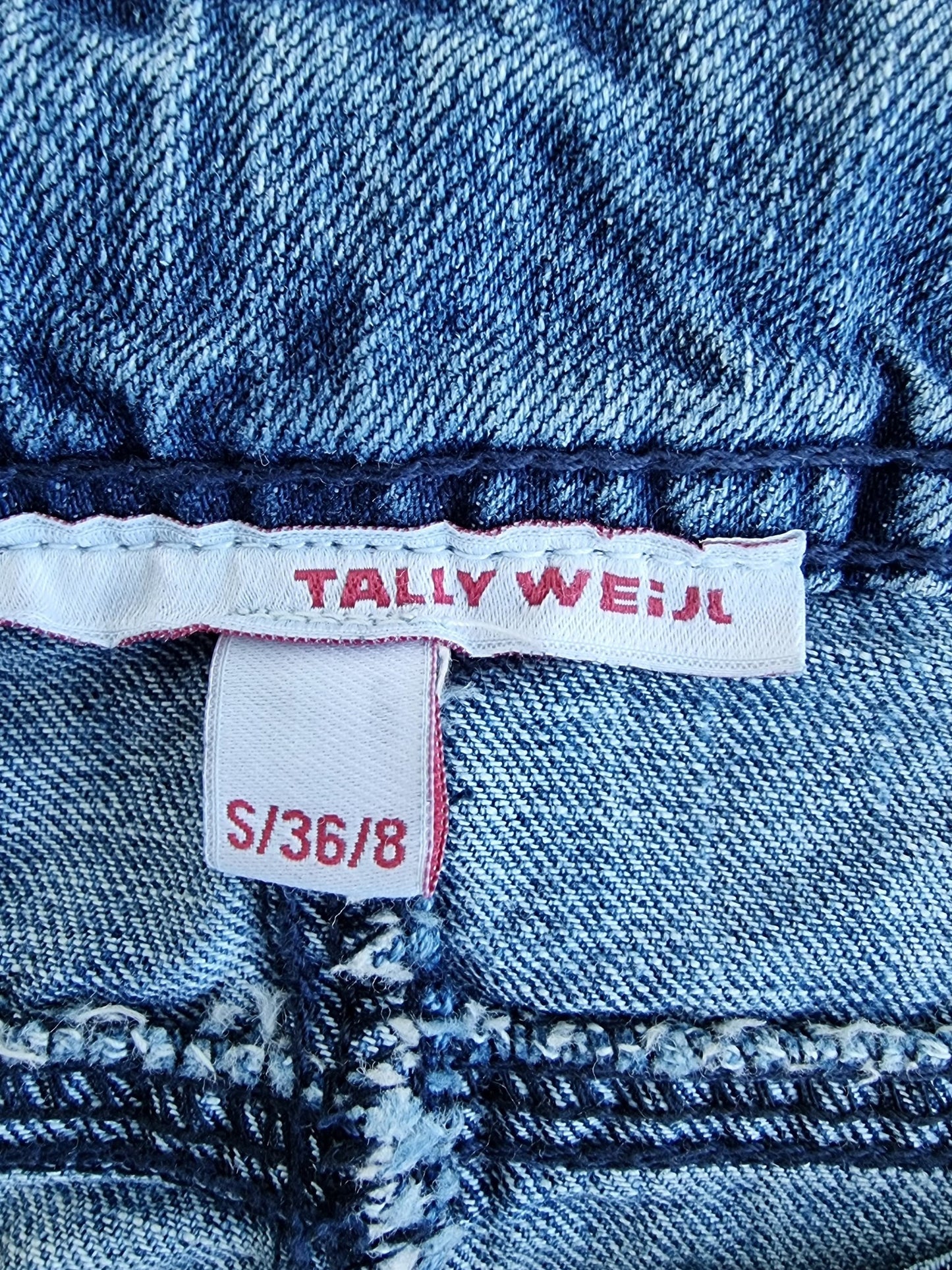 Jupe en jeans clair Tally Weijl (SIZE : S/36)