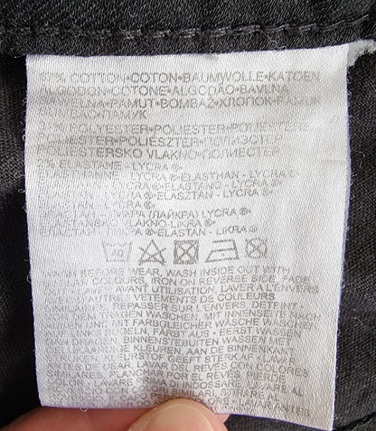 Short en jeans noir (SIZE : 34)