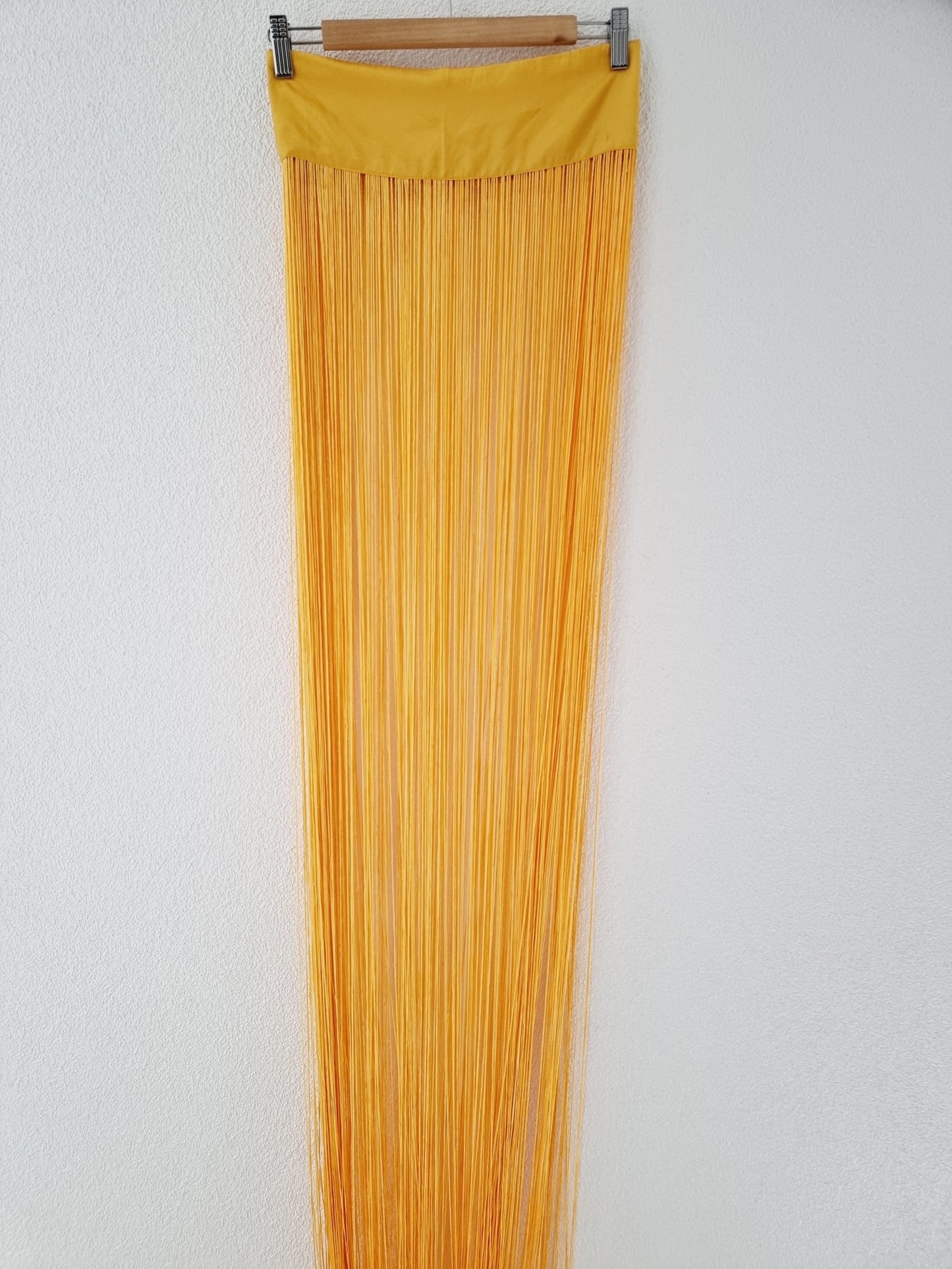 Rideau de fils - jaune (sans emballage)