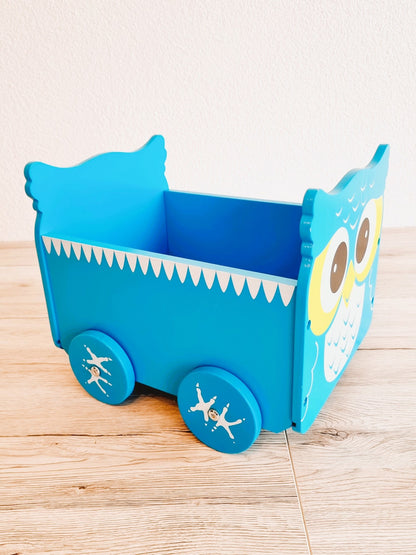 Chariot hibou à tirer