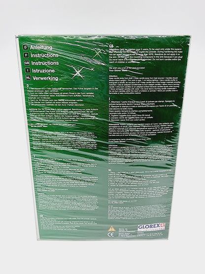 Kit créatif de 4 bougeoirs à mouler soi-même