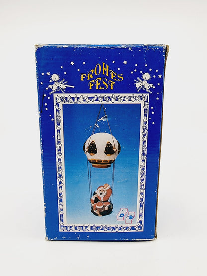 Père Noël montgolfière