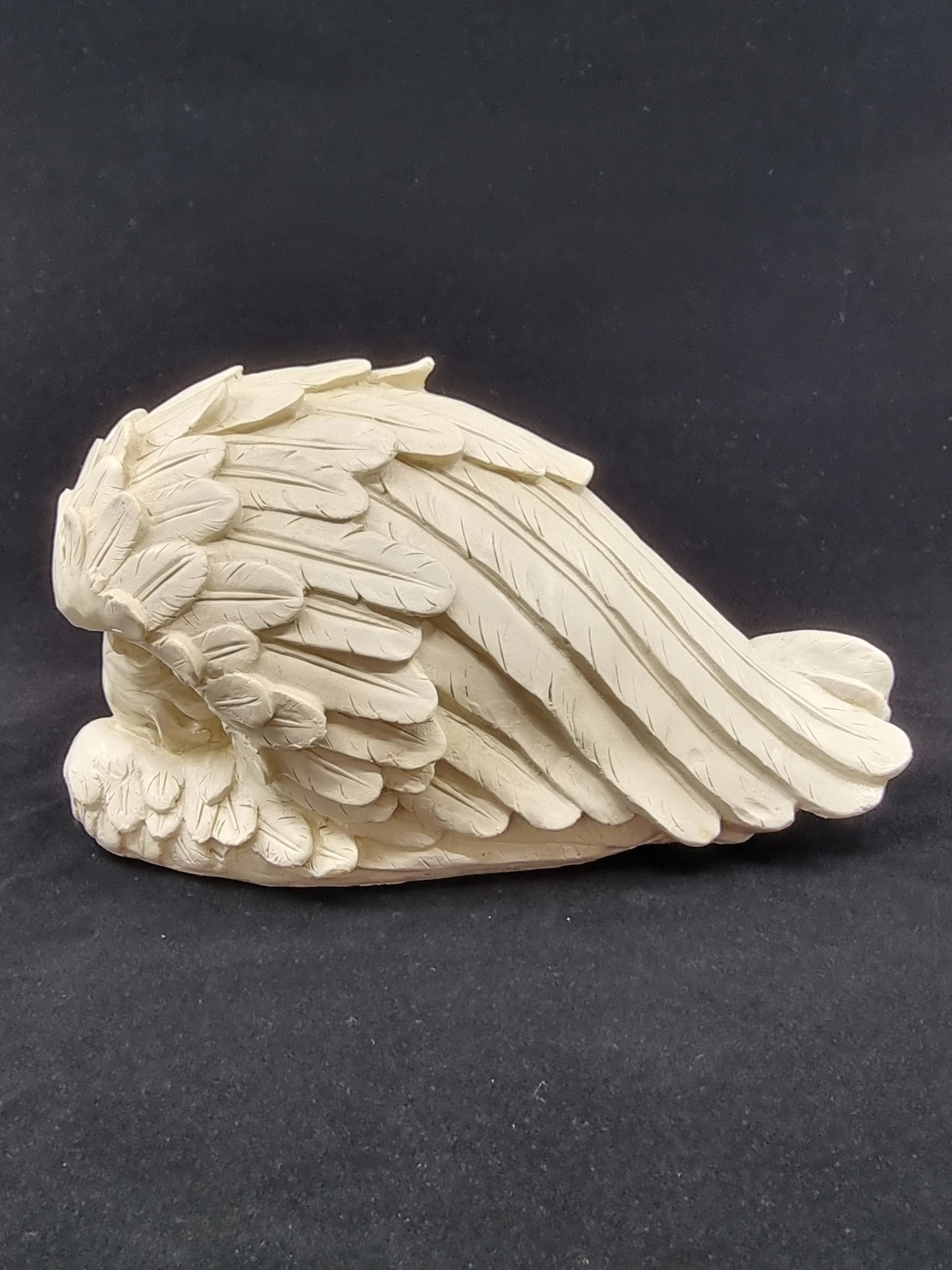 Ange endormi sur ses plumes