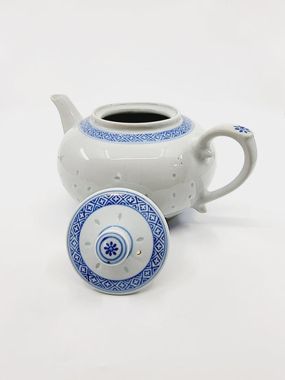 Théière avec 2 tasses et leur soucoupe - Chinoise