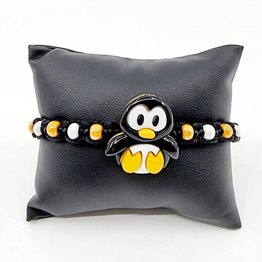 Bracelet - noir/pingouin
