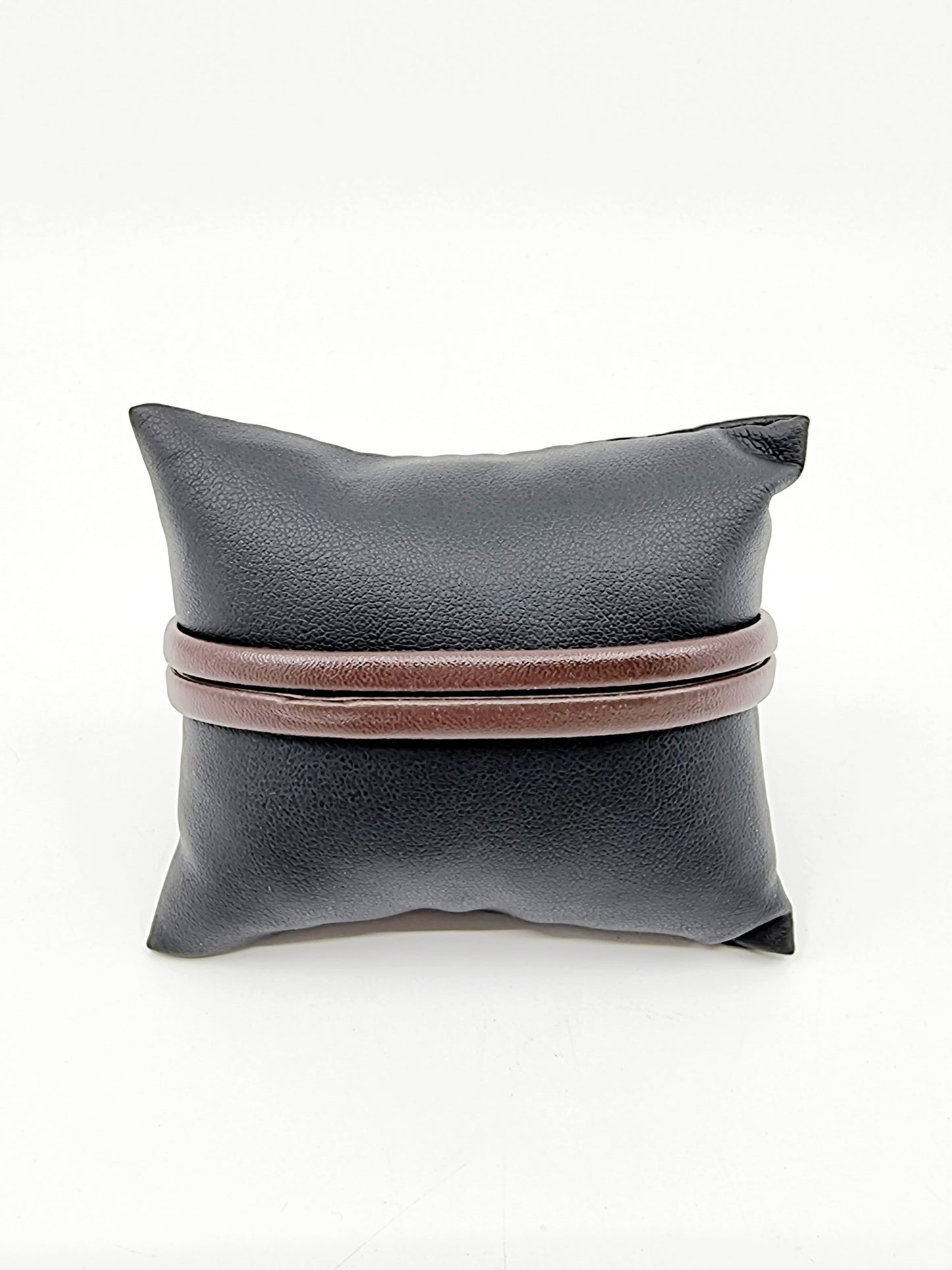 Bracelet en cuir brun