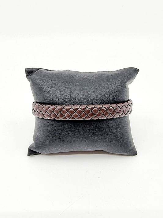 Bracelet en cuir tressé