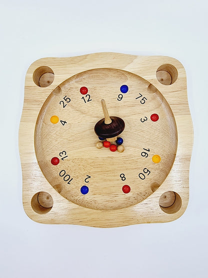 Super-roulette en bois