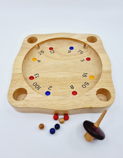 Super-roulette en bois