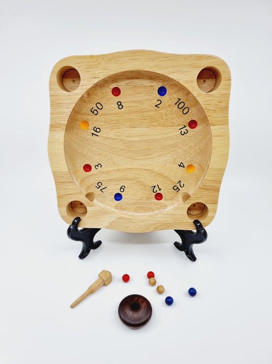 Super-roulette en bois