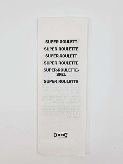 Super-roulette en bois