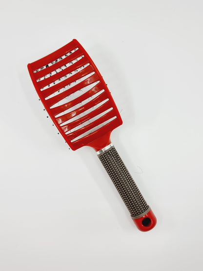 Brosse à cheveux démêlante - rouge