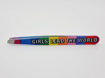 Pince à épiler en acier inoxydable - Girls Lead The World