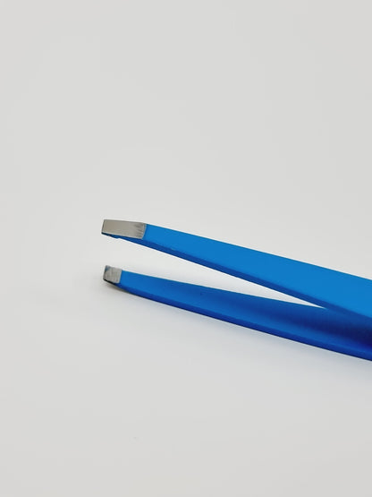 Pince à épiler en acier inoxydable - Blue