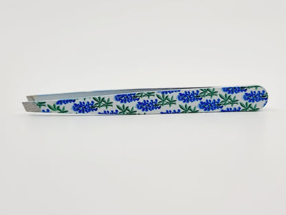 Pince à épiler en acier inoxydable - Bluebonnet