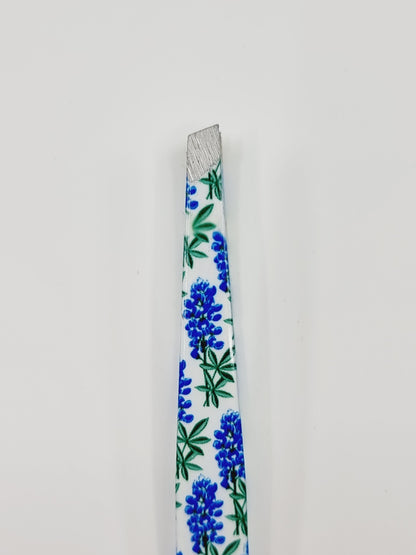 Pince à épiler en acier inoxydable - Bluebonnet