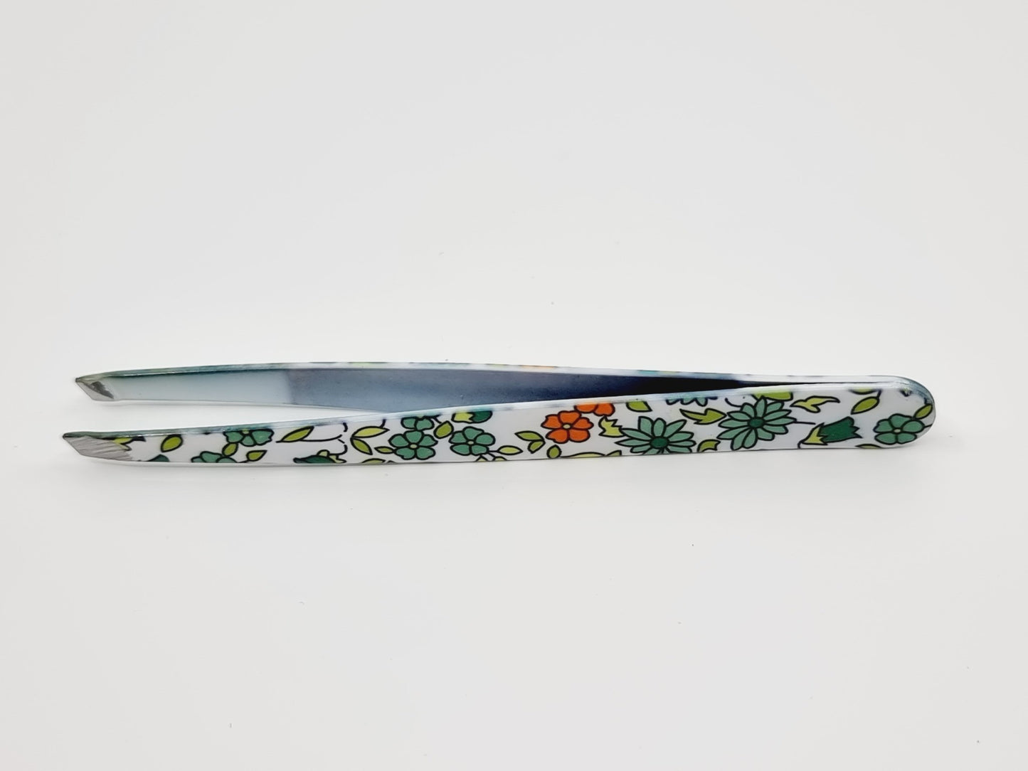 Pince à épiler en acier inoxydable - Fleurs