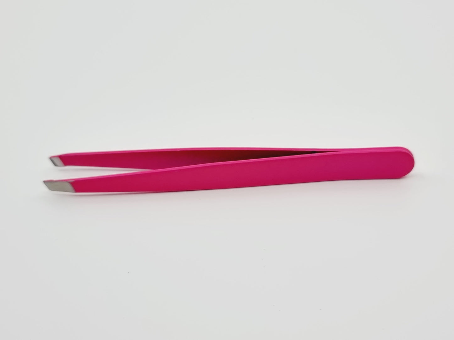 Pince à épiler en acier inoxydable - Rose cerise