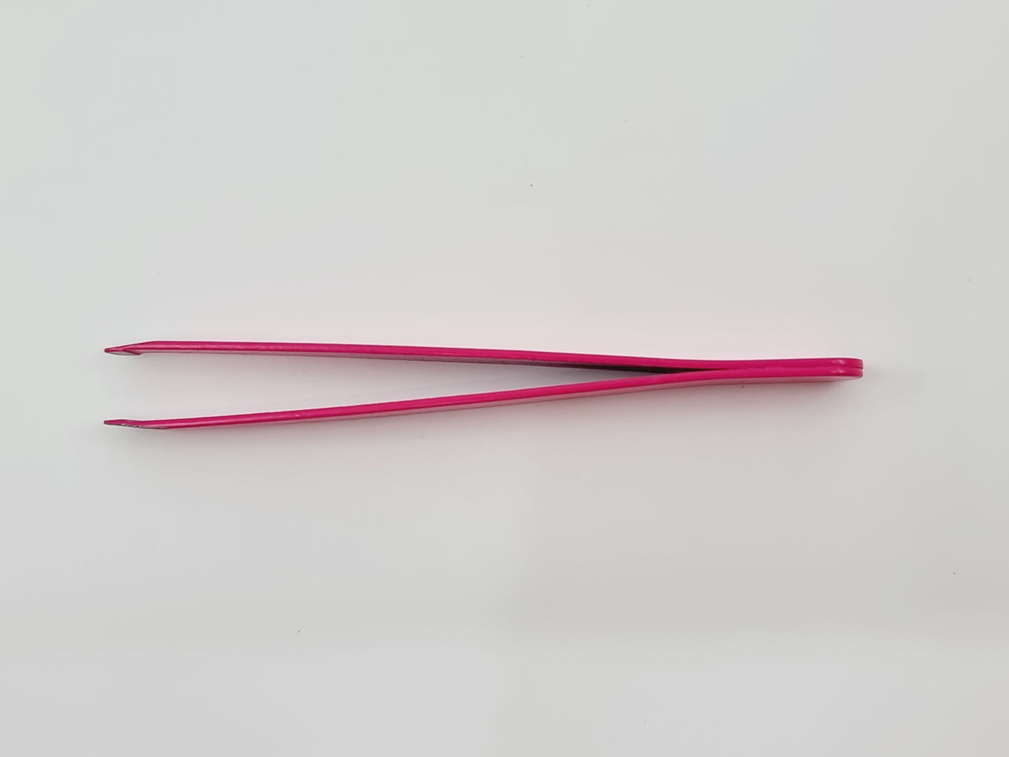 Pince à épiler en acier inoxydable - Rose cerise