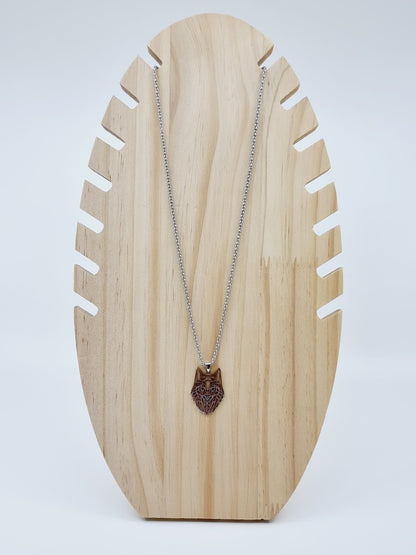 Collier géométrique - Loup