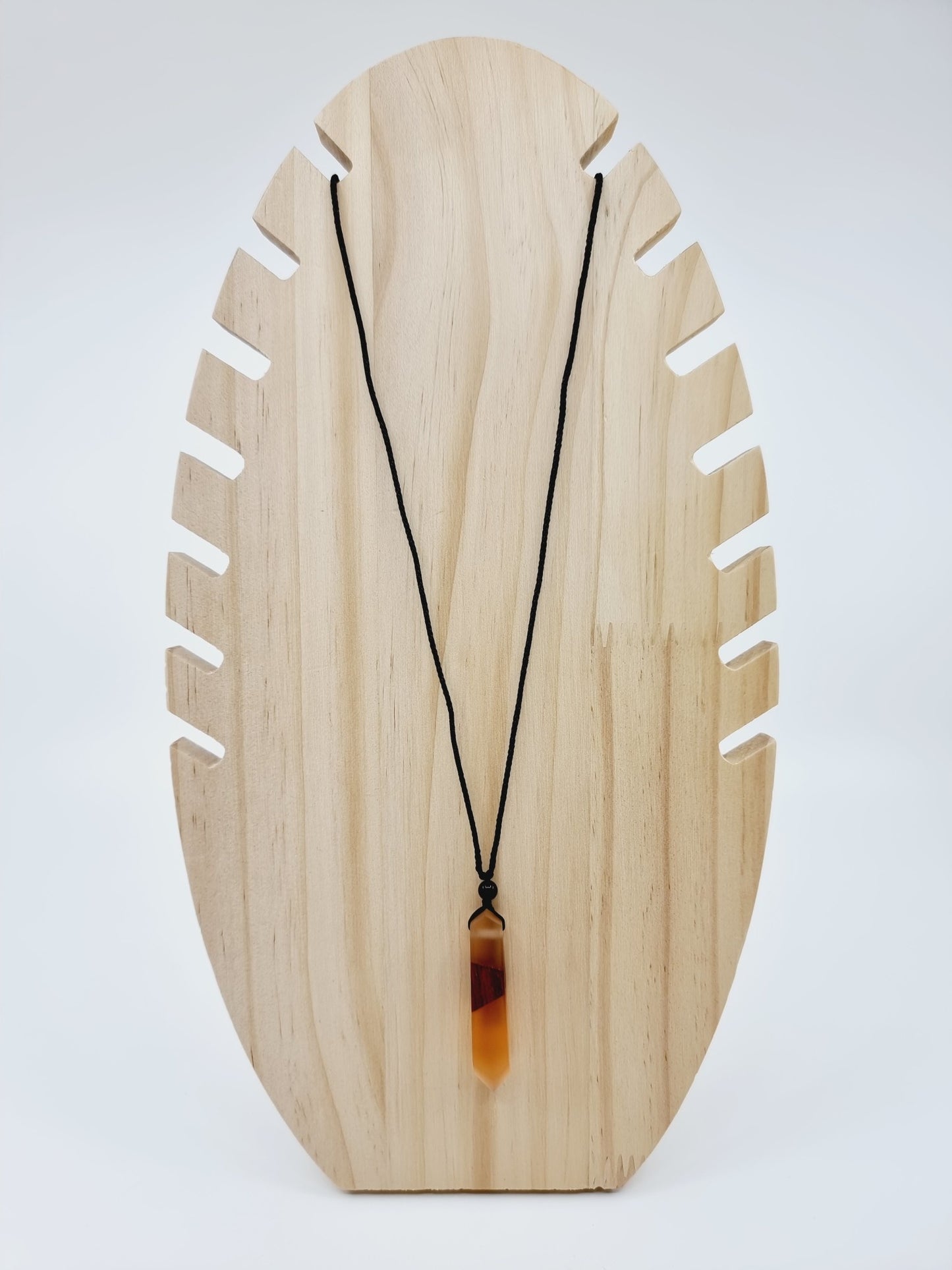 Collier en résine & bois -  Aidan