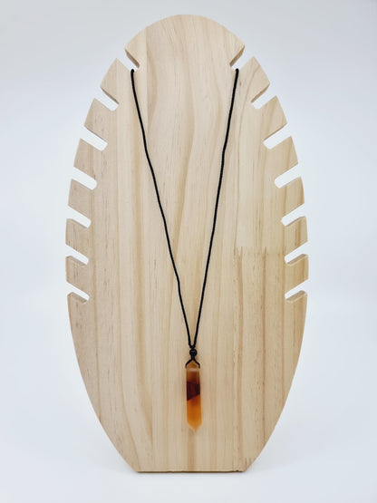 Collier en résine & bois -  Aidan