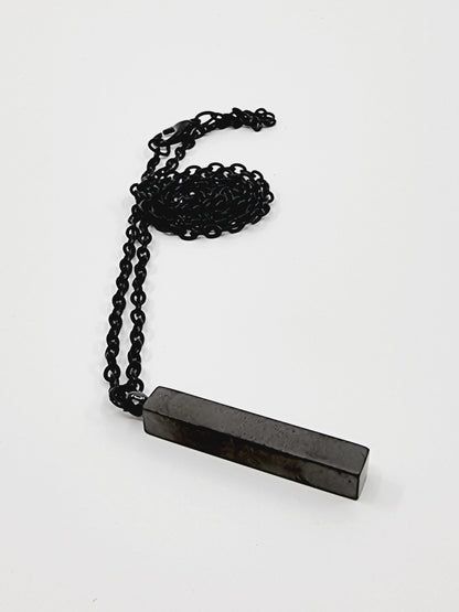 Collier tube - noir
