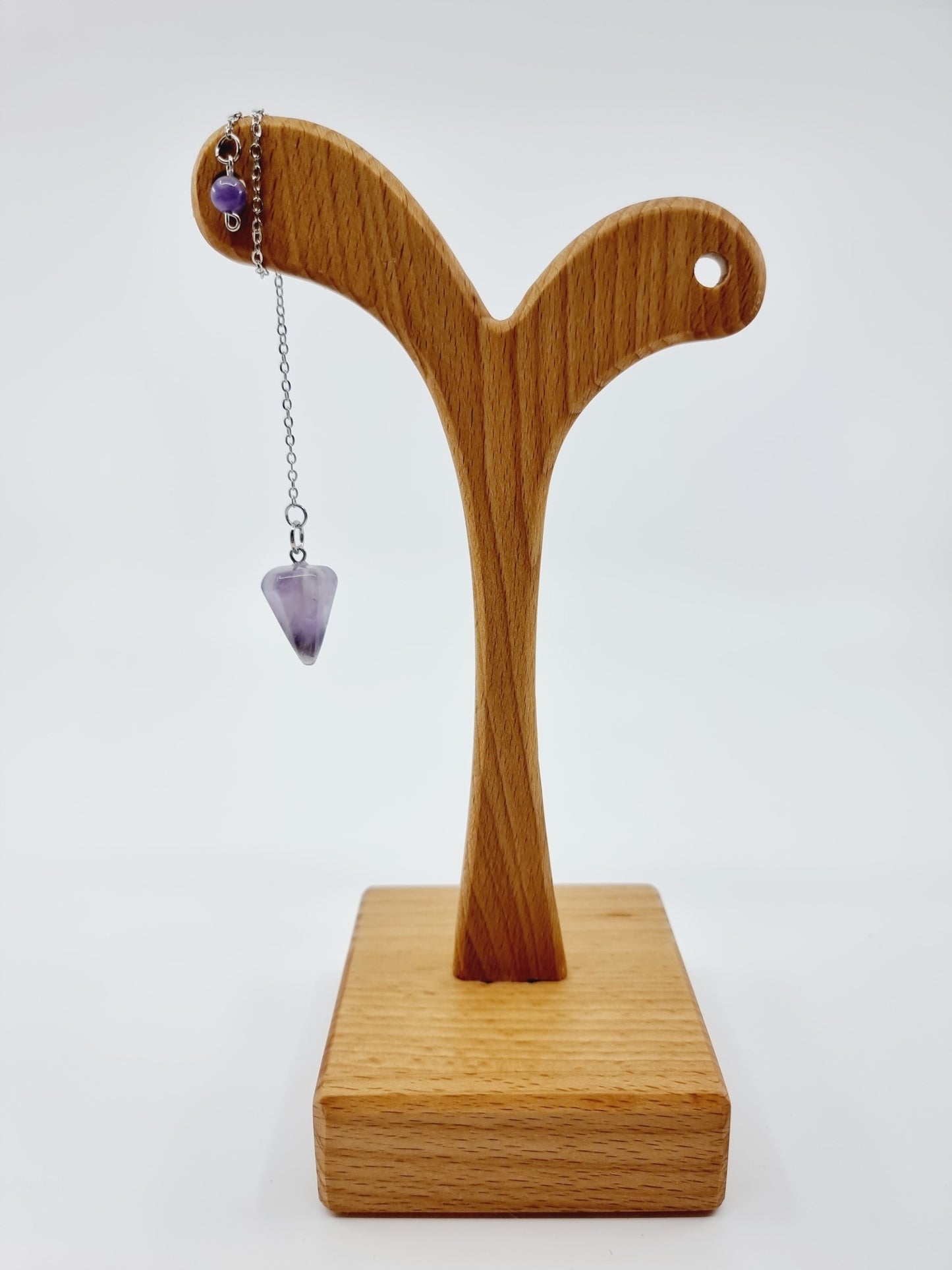 Pendule en pierre naturelle - améthyste