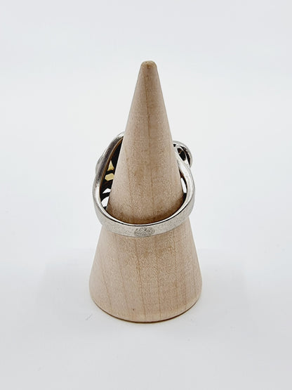 Bague nacre en argent 925 (SIZE : 60)