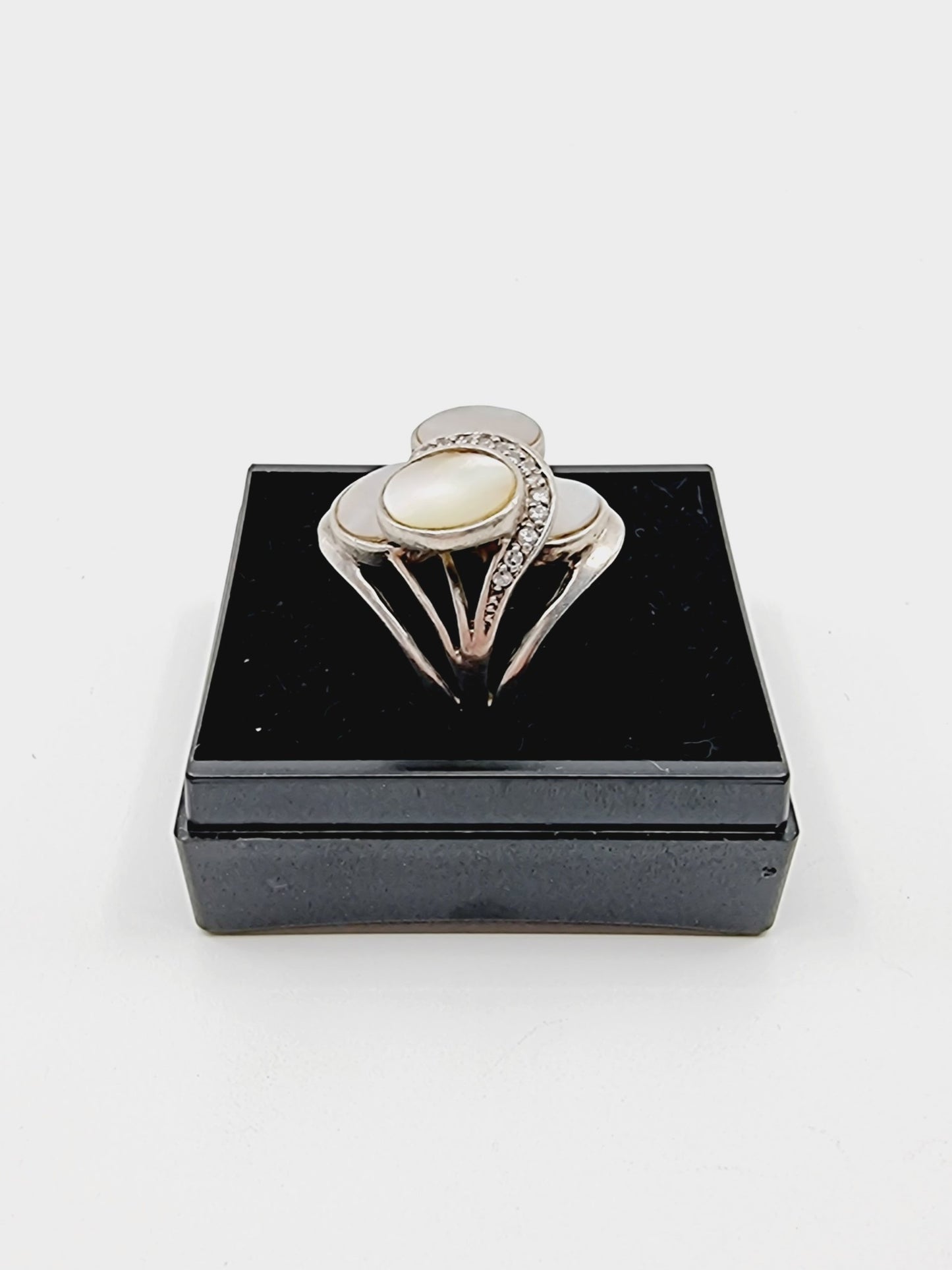 Bague nacre en argent 925 (SIZE : 60)