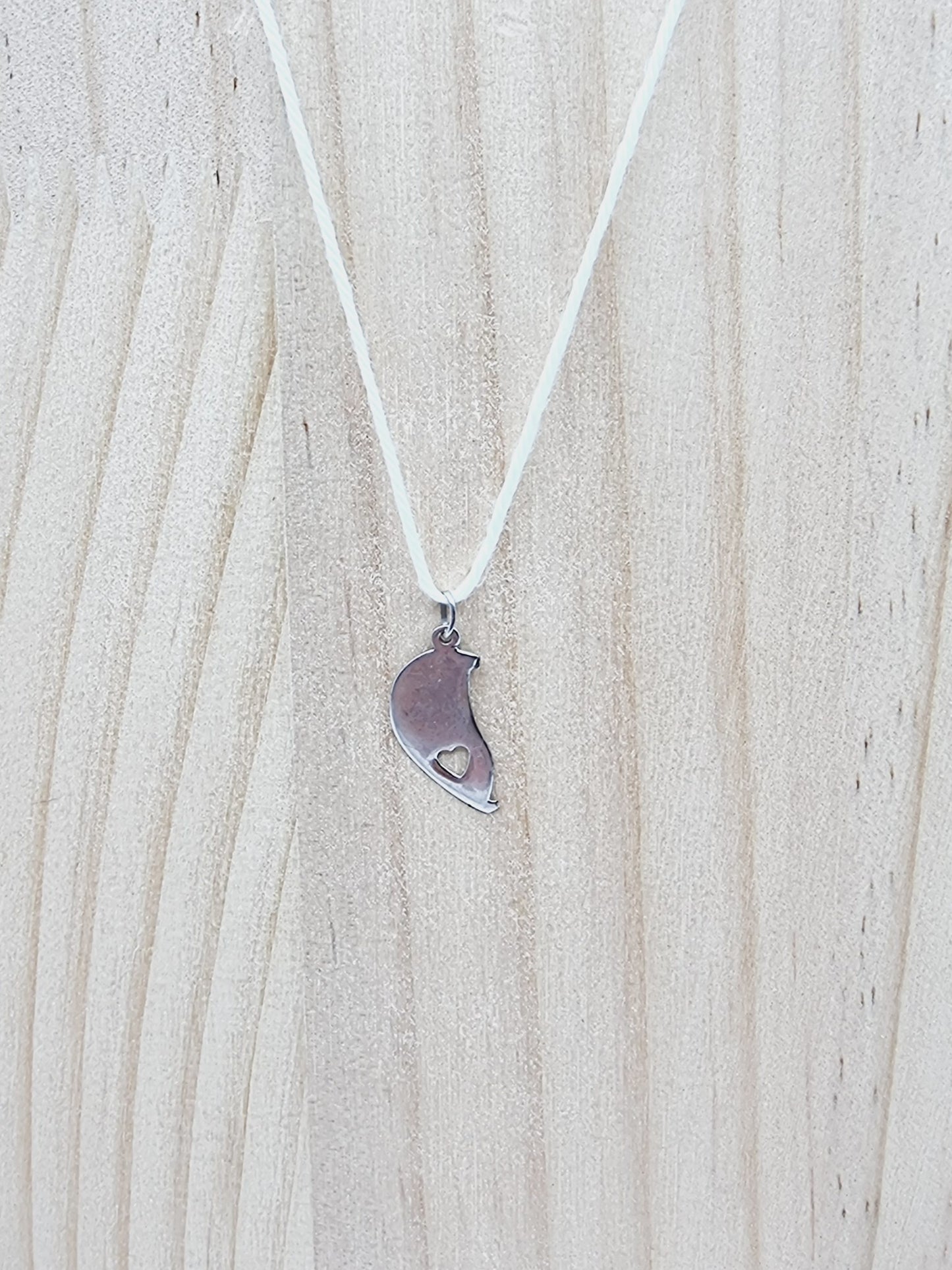 Pendentif demi coeur