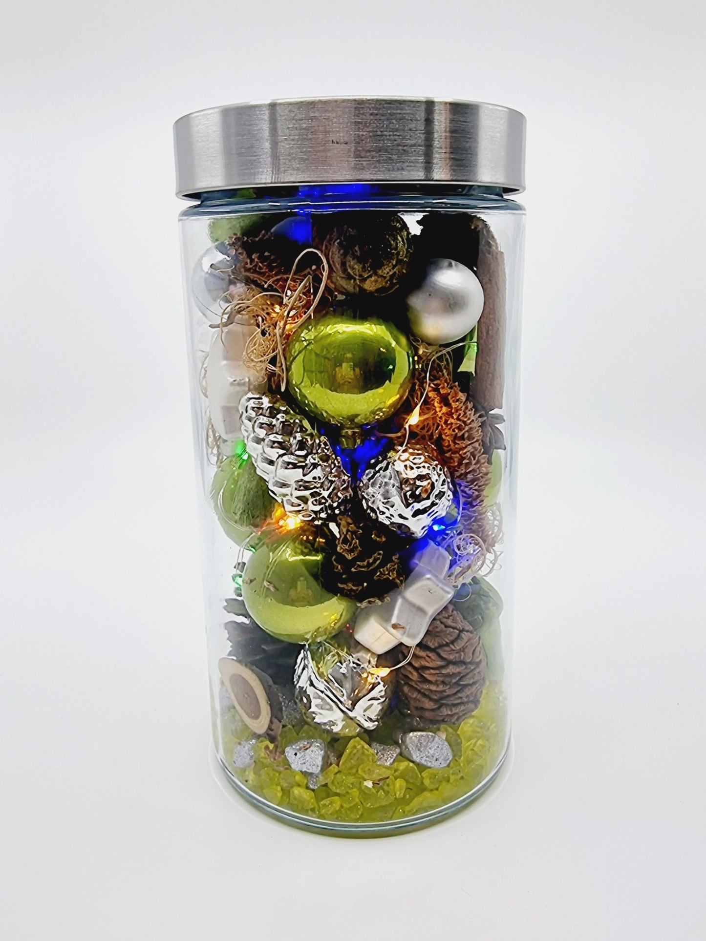 Bocal lumineux de Noël