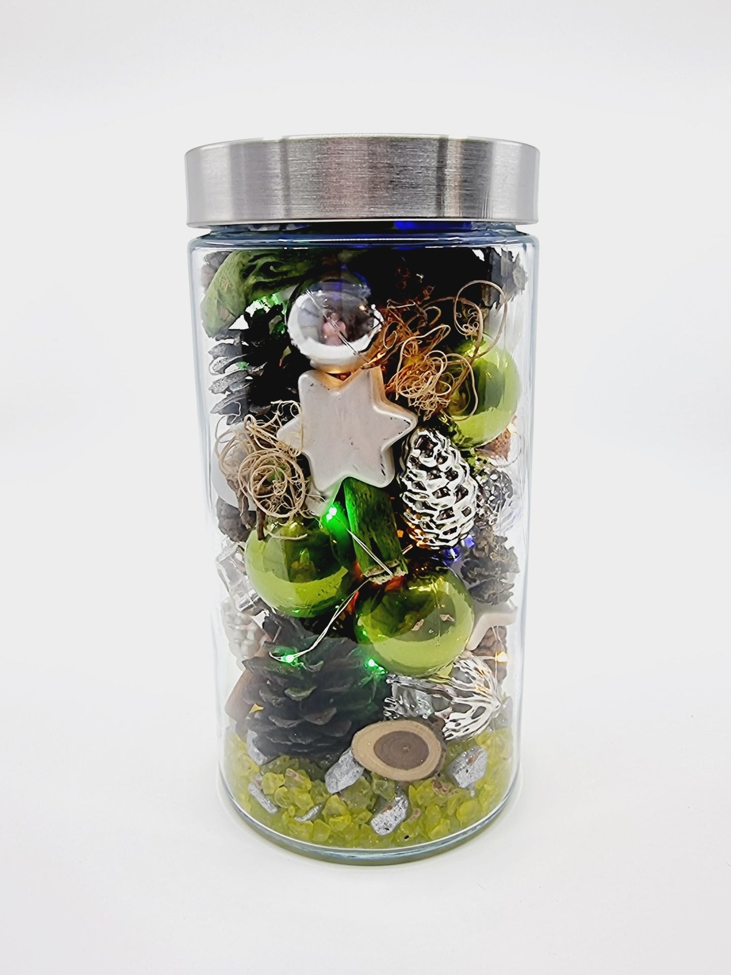 Bocal lumineux de Noël