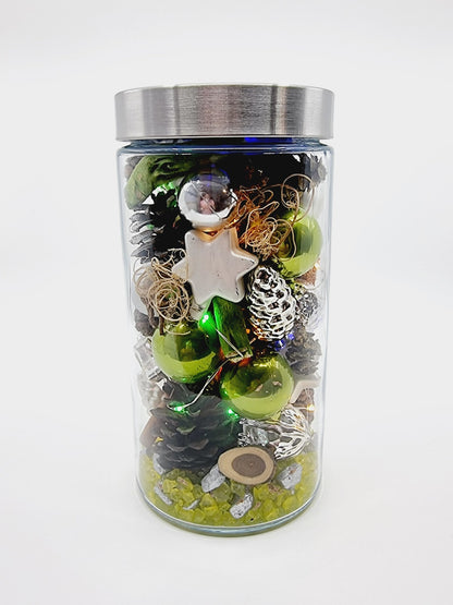 Bocal lumineux de Noël