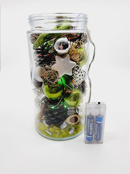 Bocal lumineux de Noël