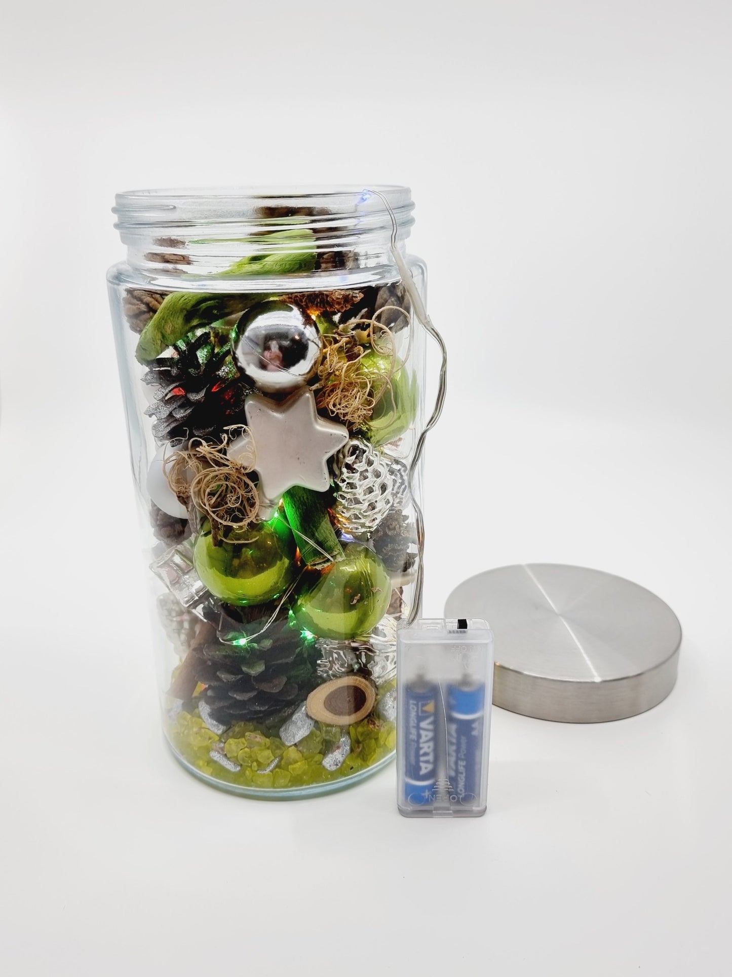 Bocal lumineux de Noël