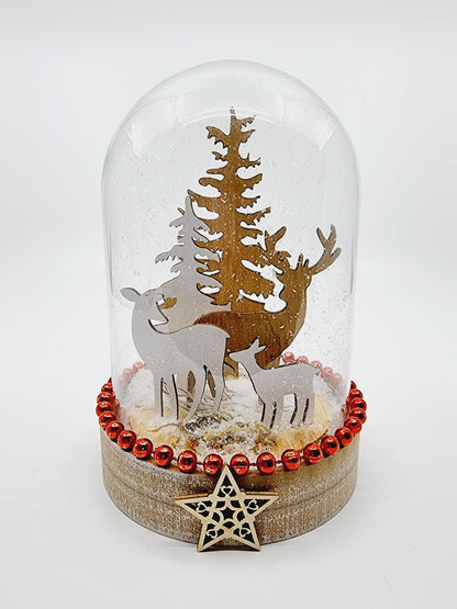 Cloche de Noël lumineuse