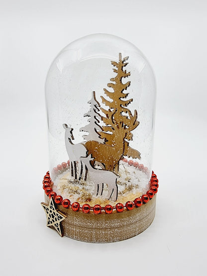 Cloche de Noël lumineuse