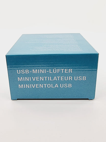 Ventilateur USB - Bleu/Jaune