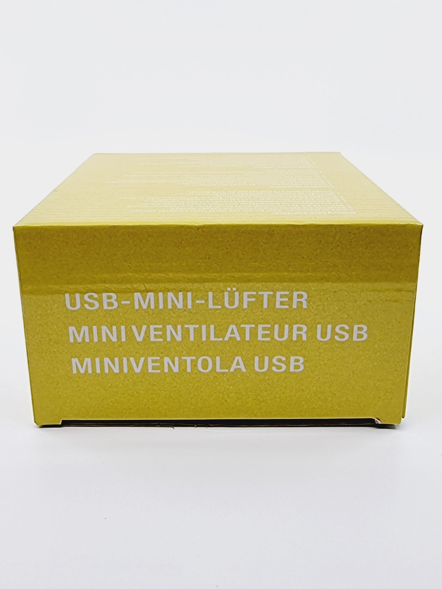 Ventilateur USB - Jaune/Vert