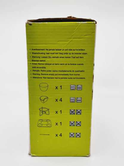 Set à fondue au chocolat (9 pièces)