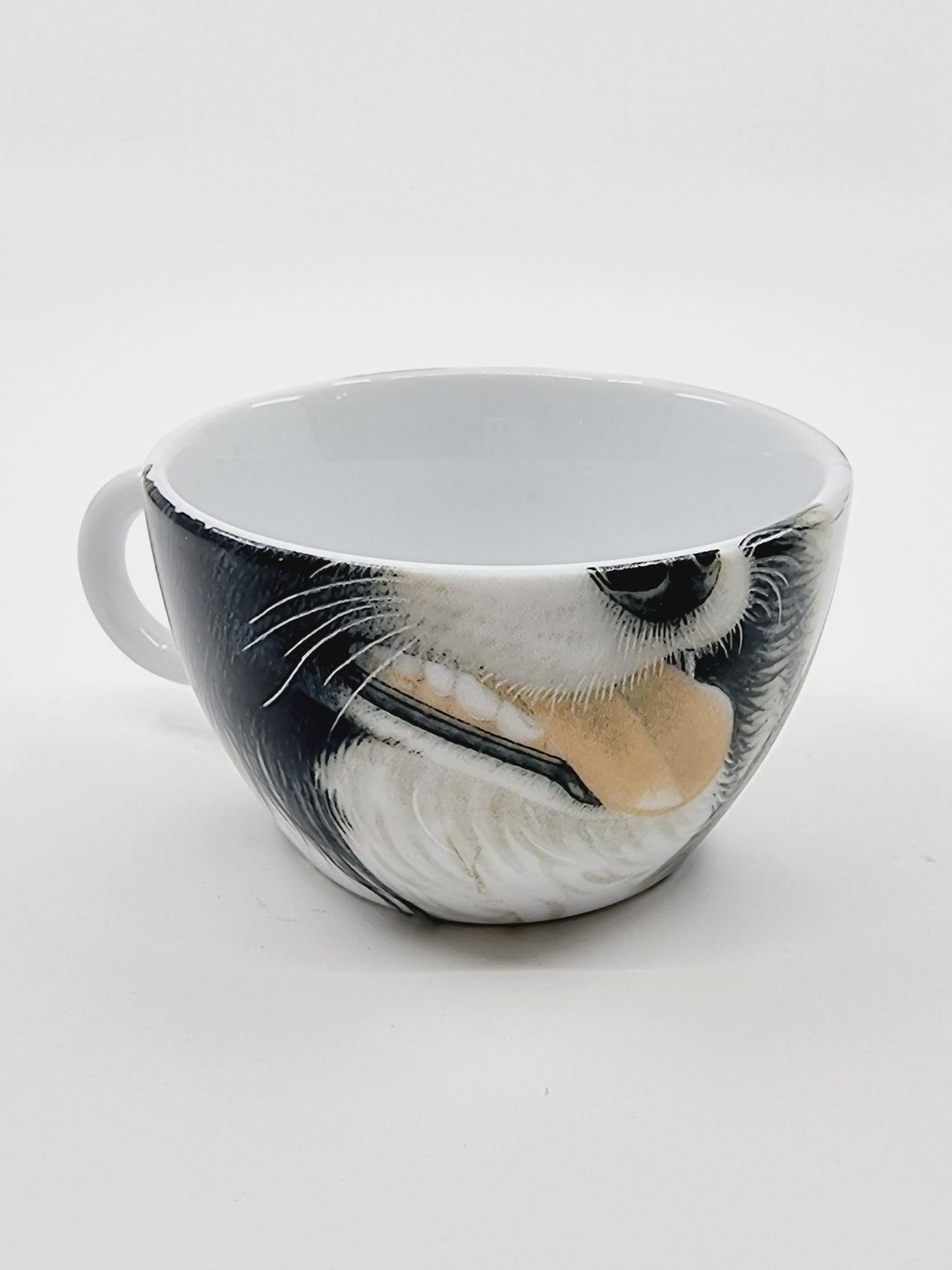 Théière avec soucoupe & tasse - Border Collie