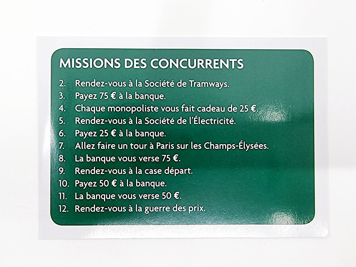 Anti-Monopoly métal box de voyage