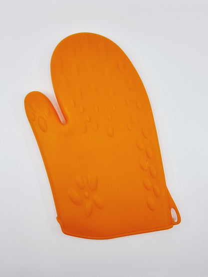 Gant de cuisine en silicone - Orange