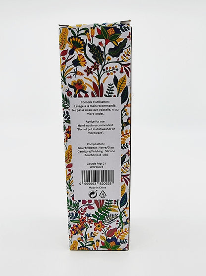 Bouteille/gourde en verre - Passion